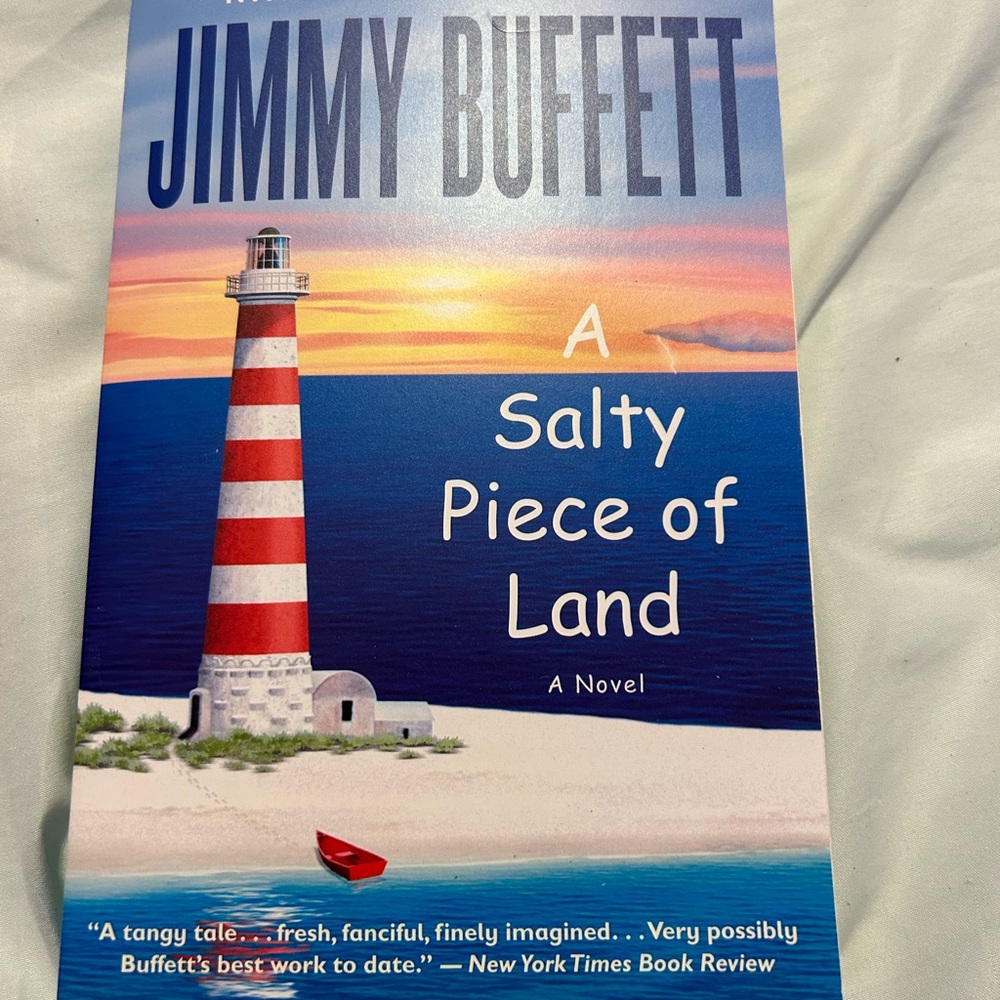 Jimmy Buffett A salty piece of land a novel
